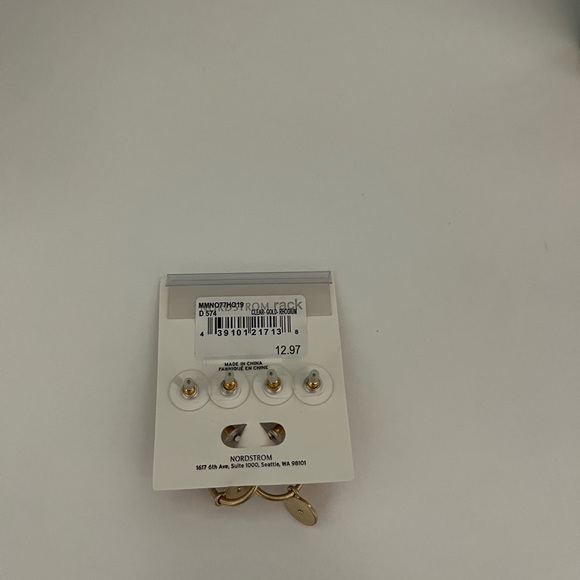 Melrose and Market 3 Set of Goldtone Earrings - Picture 2 of 2